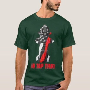 Camiseta Daría Un Golpe A Que El Bombero Bombero Bombardeó 