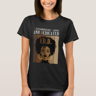 Camiseta Daring extraordinario y doctorado dedicado a EdD