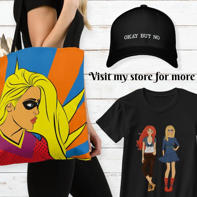 Camiseta Daring Fashionista Statement Tee (Subido por el creador)