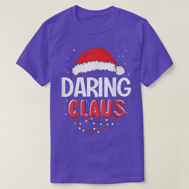 Camiseta Daring Santa Claus Navidades coincidiendo con el d (Diseño del anverso)
