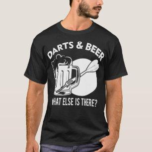 Camiseta Darinking Funny Hobbies Cita Dart Player