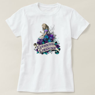 Camiseta Dark Alice Curiouser and Curiouser T-Shirt
