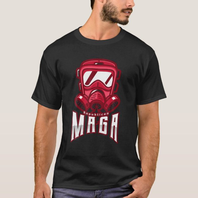 Camiseta Dark Brandon Halloween disfraz miedo Trump MAGA F- (Anverso)