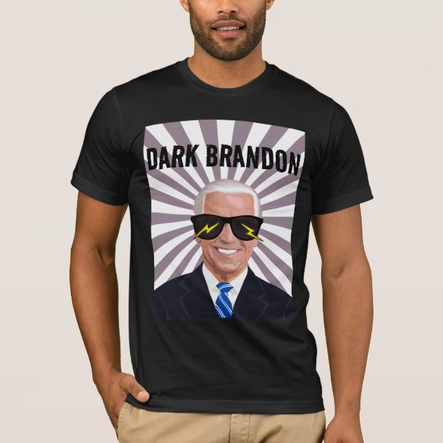 Camiseta Dark Brandon Joe Biden Gafas de sol T-Shirt (Anverso)