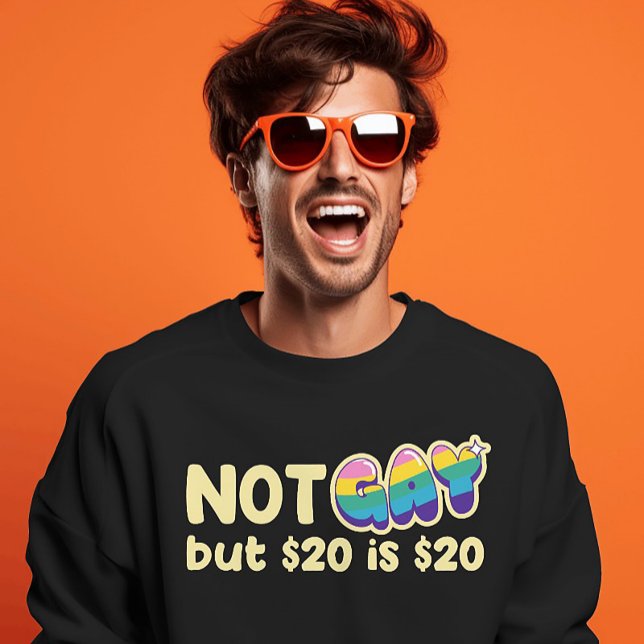 Camiseta Dark Comedy Cash Tee - Sardonic Rainbow Statement (Subido por el creador)