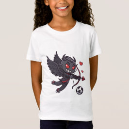 Camiseta Dark Cupid Soccer Player - Anti-Valentine's Day