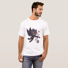 Camiseta Dark Cupid Soccer Player - Anti-Valentine's Day