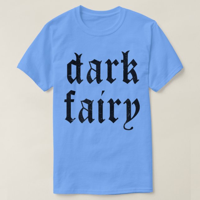 Camiseta Dark Fairy Dark Fairycore Goth Goblincore Gothic C (Diseño del anverso)