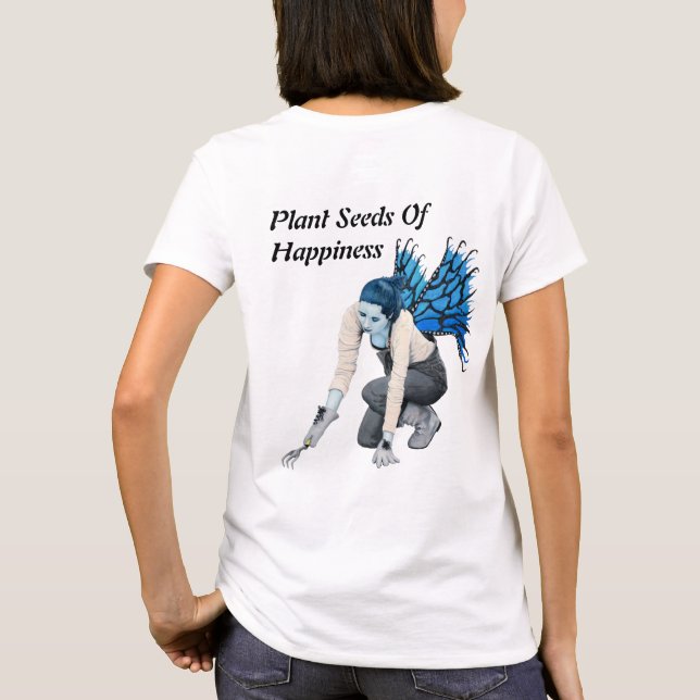 Camiseta Dark Fairy Gardener Gardening Fantasy Art Shirt