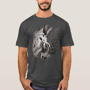 Camiseta Dark Fairy Skeleton Fairycore Faecore Fairywave Go