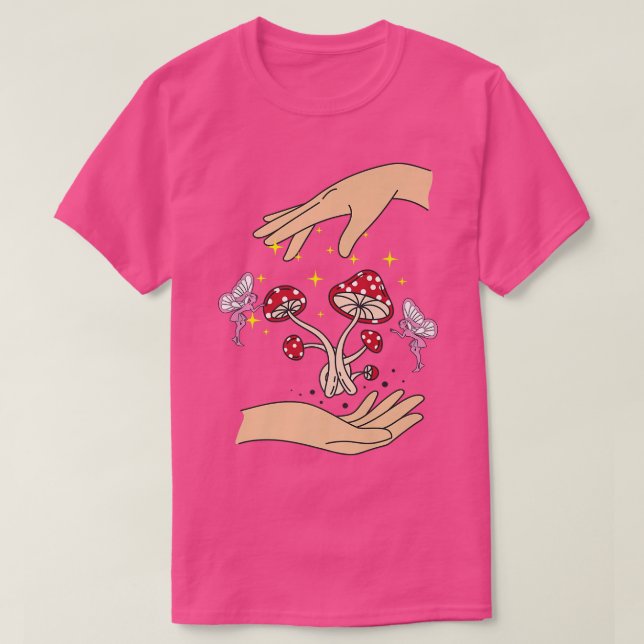 Camiseta Dark Fairycore Aesthetic Fairy Core Grunge Mushroo (Diseño del anverso)
