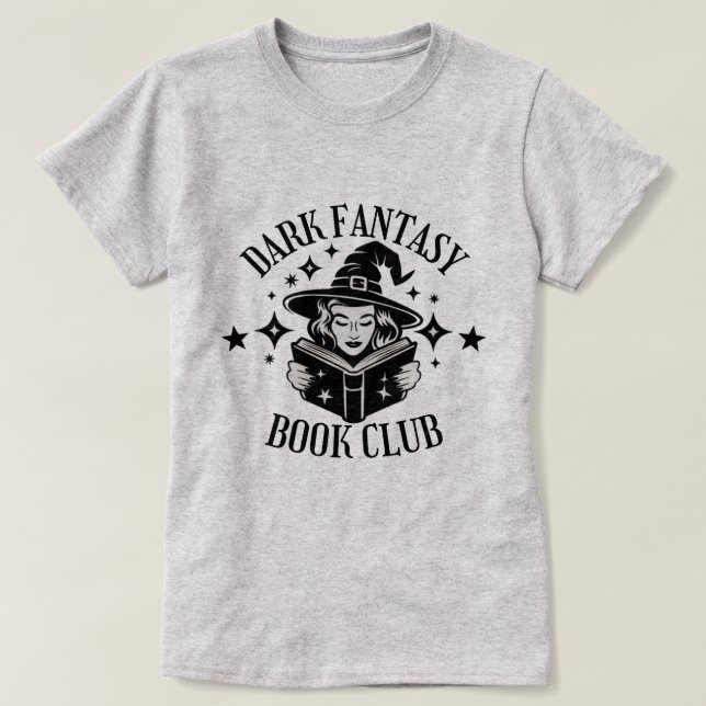Camiseta Dark Fantasy Book Club (Diseño del anverso)
