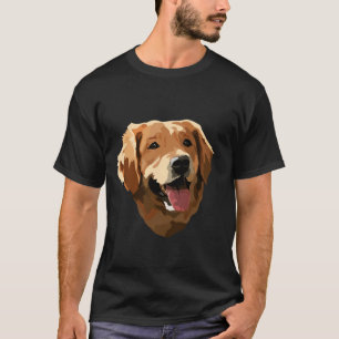 Camiseta Dark Golden Labrador Retriever
