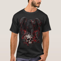 Dark Legacy Eagle Skull Gothic Streetwear Graphic