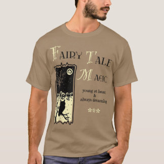 Camiseta Dark Light Academia Estética Magical Young Heart