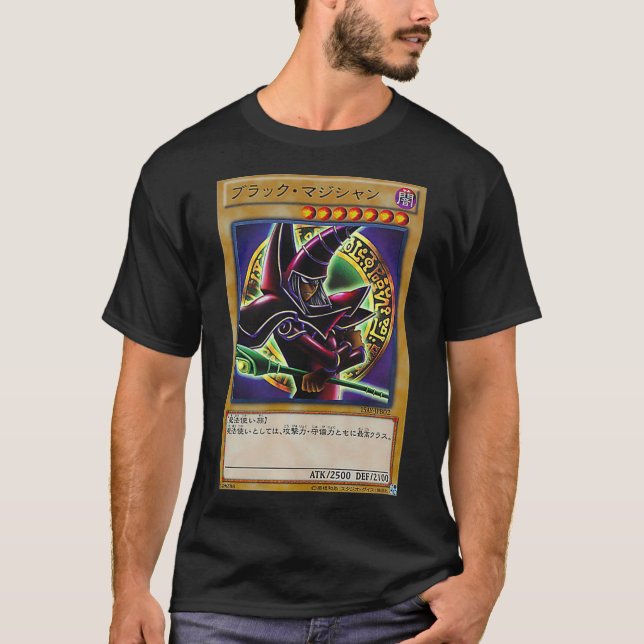 Camiseta dark magician  (Anverso)