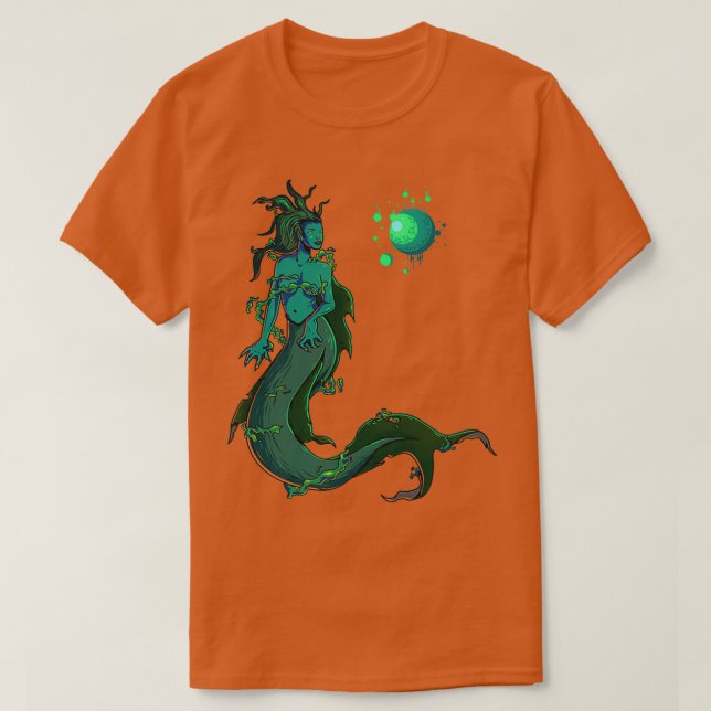 Camiseta Dark Mermaid 1 (Diseño del anverso)