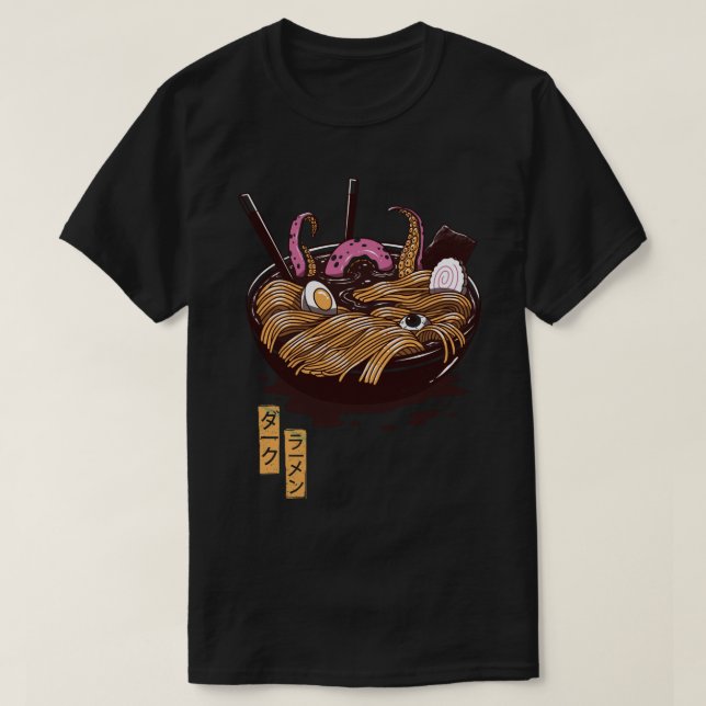 Camiseta Dark Ramen (Diseño del anverso)