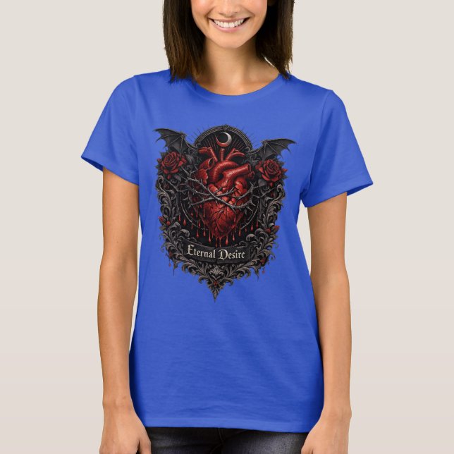 Camiseta  Dark Romantic Unisex Alt Shirt (Anverso)