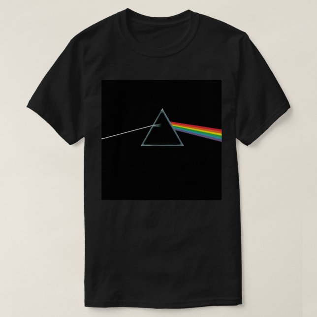 Camiseta Dark Side of the Moon Album Cover Art Print (Diseño del anverso)
