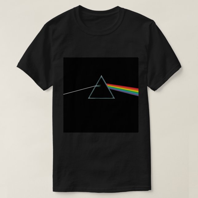 Camiseta Dark Side of the Moon Album Cover Art Print (Diseño del anverso)
