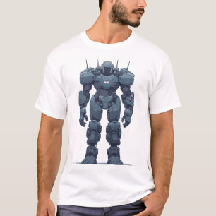 Camiseta Darkheart: Robot sigiloso de la fortaleza