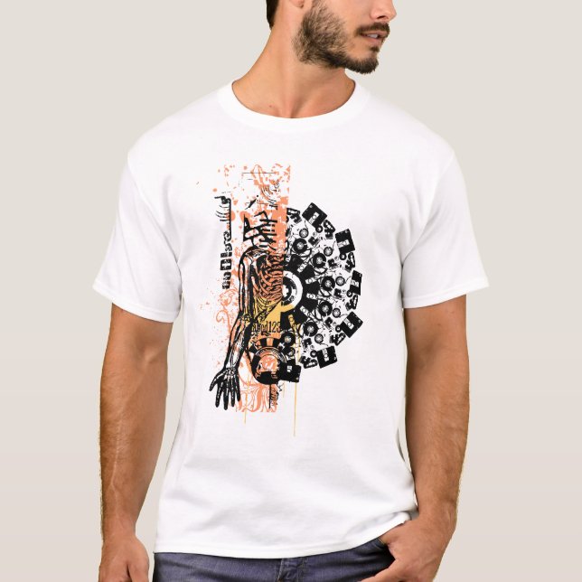 Camiseta darkness001white (Anverso)