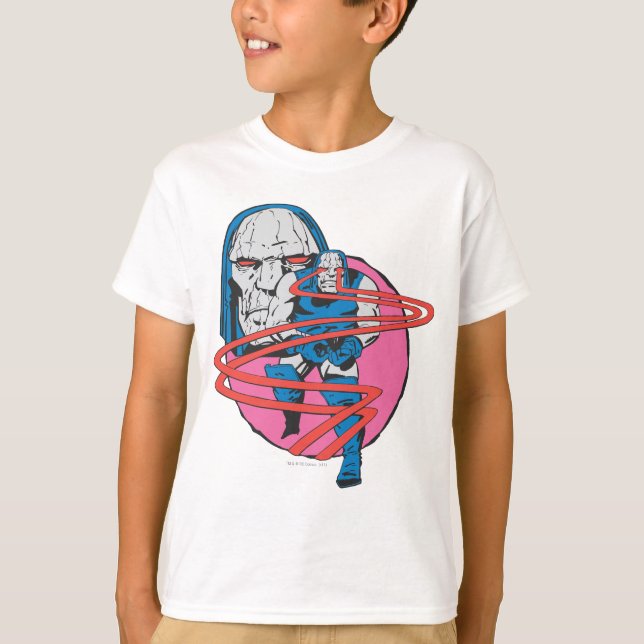 Camiseta Darkseid dispara vigas Omega (Anverso)