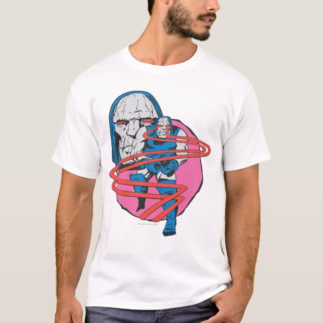 Camiseta Darkseid dispara vigas Omega (Anverso)