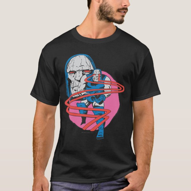 Camiseta Darkseid dispara vigas Omega (Anverso)