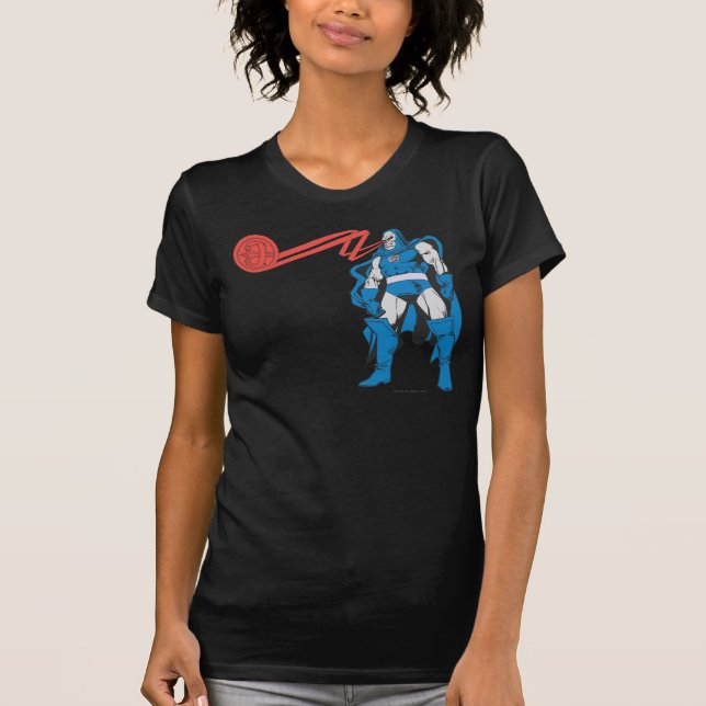 Camiseta Darkseid Usa Poderes Pesivos (Anverso)