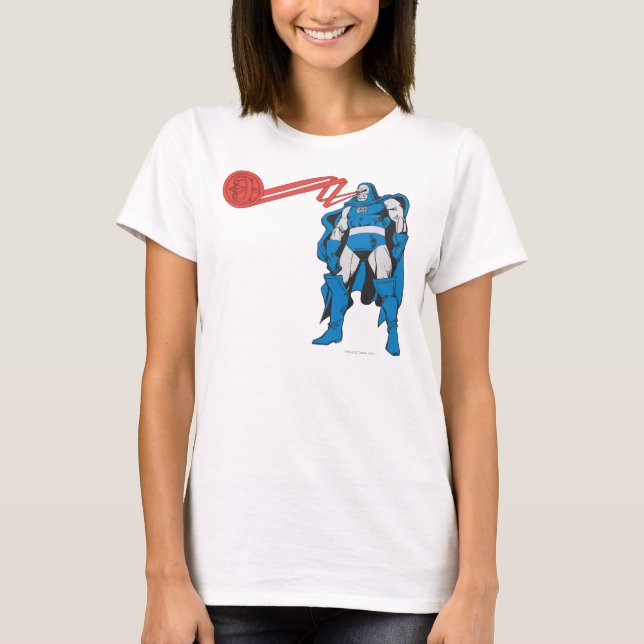 Camiseta Darkseid Usa Poderes Pesivos (Anverso)