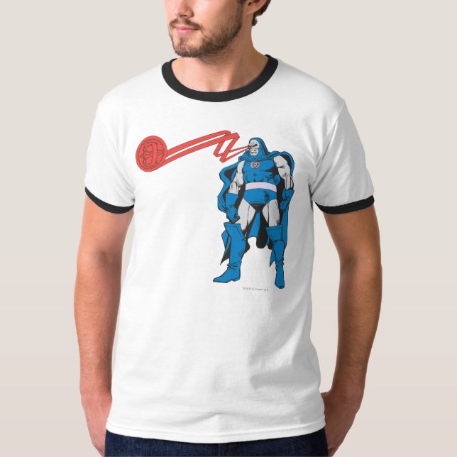 Camiseta Darkseid Usa Poderes Pesivos (Anverso)