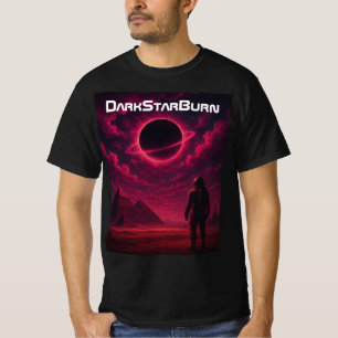 Camiseta 🪐 DarkStarBurn "Eclipse Descent" T-Shi de doble c