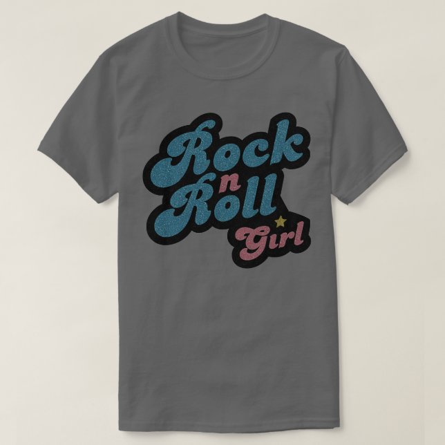 Camiseta Darla Rock n Roll Chica (Diseño del anverso)