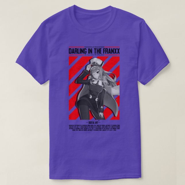 Camiseta Darling In The FranXX 6 (Diseño del anverso)