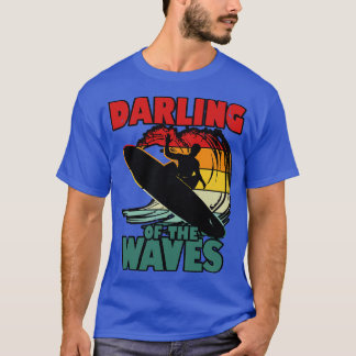 Camiseta Darling Of The Waves Guay Summer Surfing Retro Vin