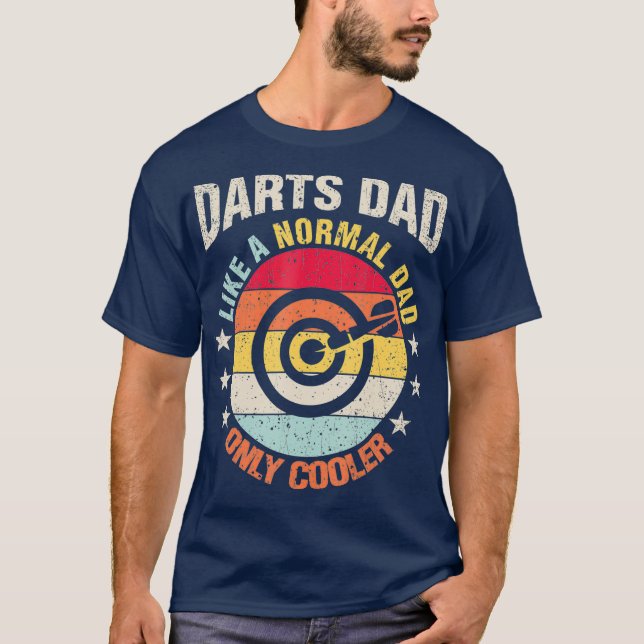 Camiseta Dars Dad Como Un Regalo De Padre Regular Para Él (Anverso)