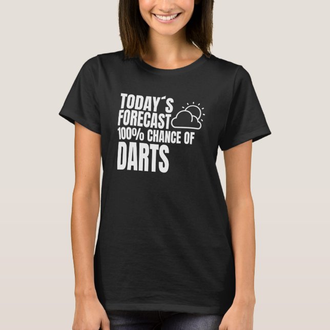 Camiseta Dart board dart arrow darts tournament darts sayin (Anverso)