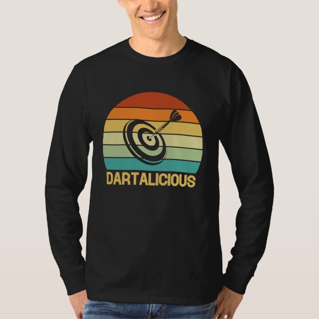 Camiseta Dart Board Dartalicious Bullseye Dar for Teams (Anverso)