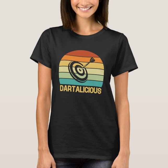 Camiseta Dart Board Dartalicious Bullseye Dar for Teams (Anverso)