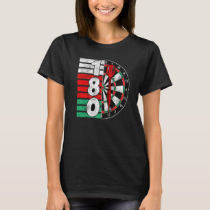 Camiseta Dart dartboard 180 puntos 180 en dardos Premium