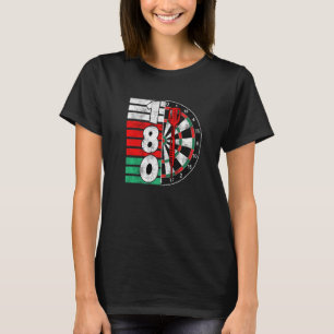 Camiseta Dart dartboard 180 puntos 180 en dardos Premium