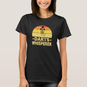 Camiseta Dart Darts Whisperer Darts Player Dartboard Flight