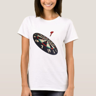 Camiseta Dart En El Camino De Vuelo A Bullseye,