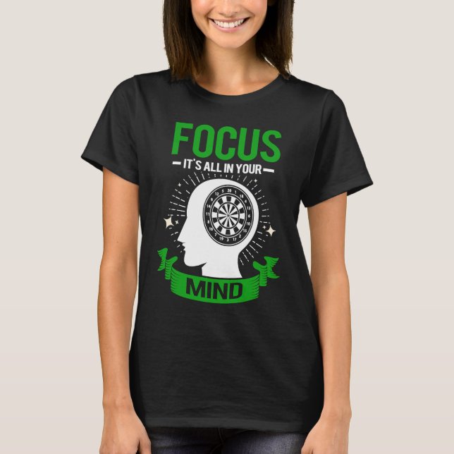 Camiseta Dart Focus Para Los Campeones Dart (Anverso)