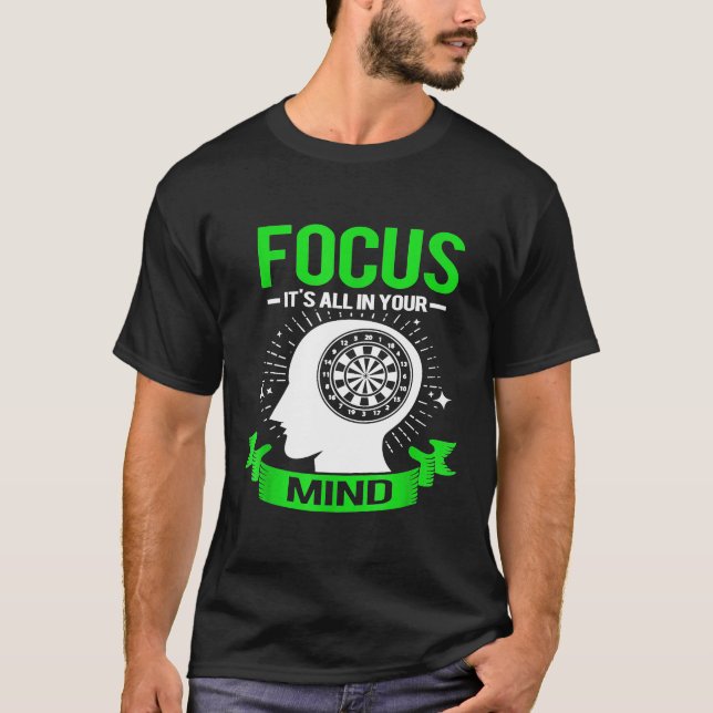 Camiseta Dart Focus Para Los Campeones Dart (Anverso)