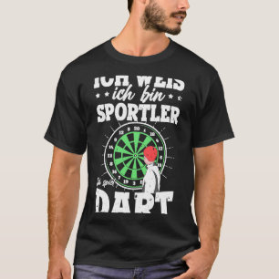 Camiseta Dart gracioso dice para Darts Darts Meister