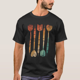 Camiseta Dart Guay Para Hombres Mujeres Dartboard Vintage D