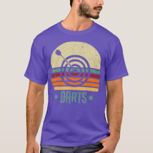 Camiseta Dart Retro Darts Arrow Vintage Bullseye Darter